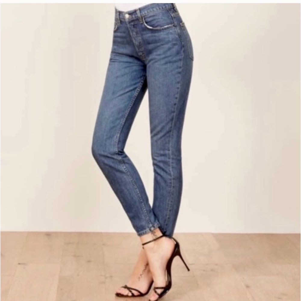 Reformation Melissa High and Skinny Jeans